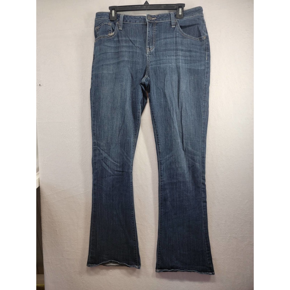 Simply Vera Wang Women Jeans Size 12 Bootcut 36x31